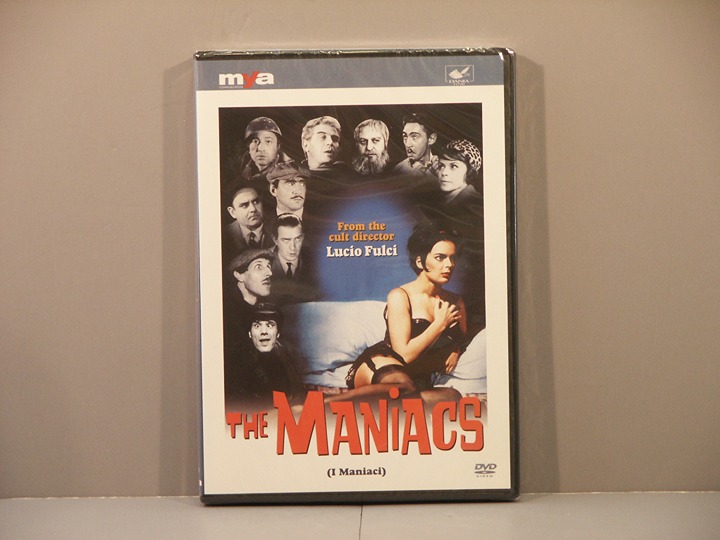 The Maniacs 1964 (DVD 2008) Sealed Brand New from MYA Barbara Steele Lucio Fulci