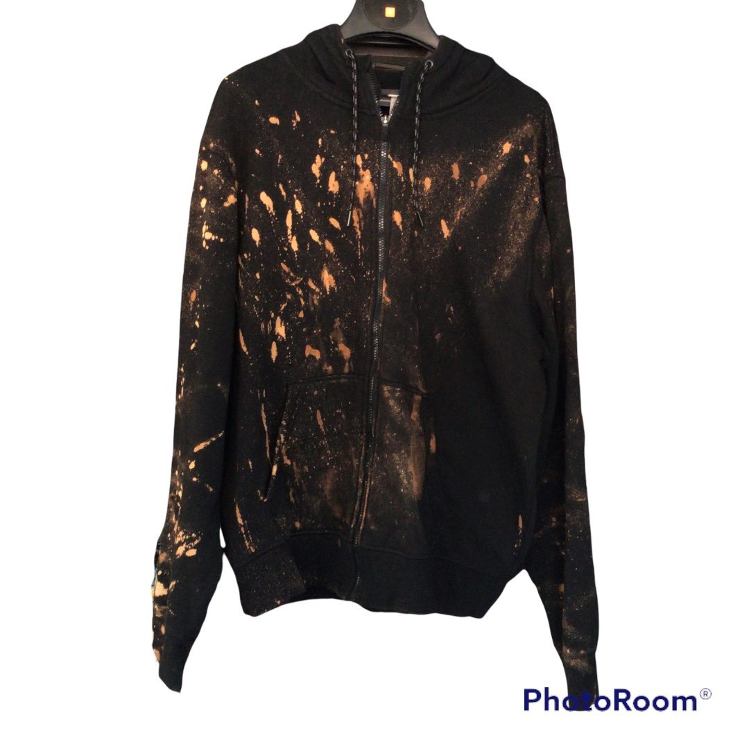 Champion Custom Bleach Hoodie