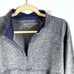 New Peter Millar Maven Iron Gray Pullover Quarter-Zip Jersey Golf Sz XL Men's