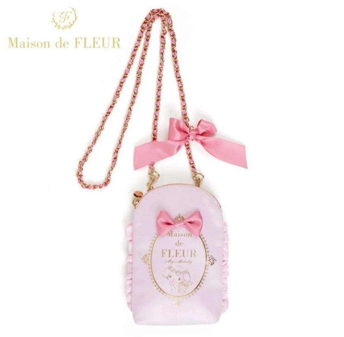My Melody x Maison de FLEUR Crossbody Bag Purse