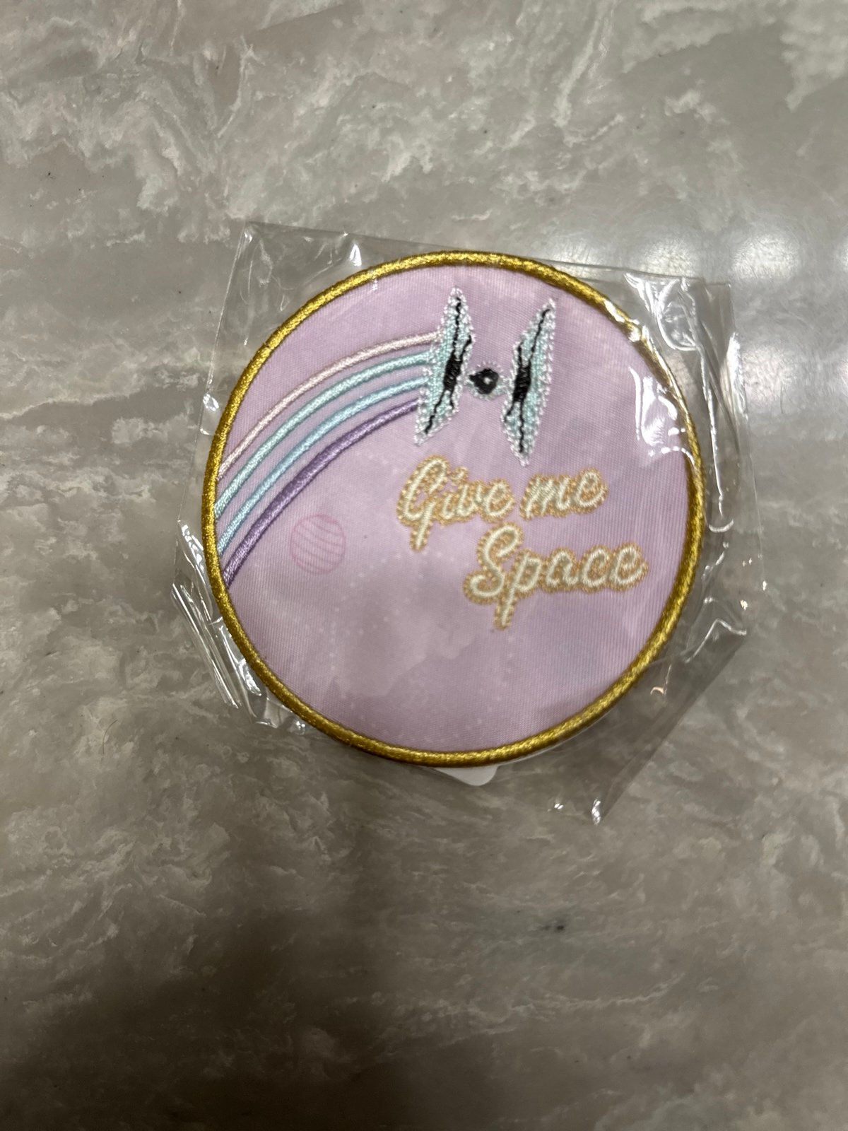 Stoney Clover Lane Star Wars Give Me Space Circle Patch