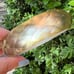 VINTAGE LEMONY YELLOW FACETED CHUNKY CELLULOID PLASTIC LUCITE BANGLE BRACELET