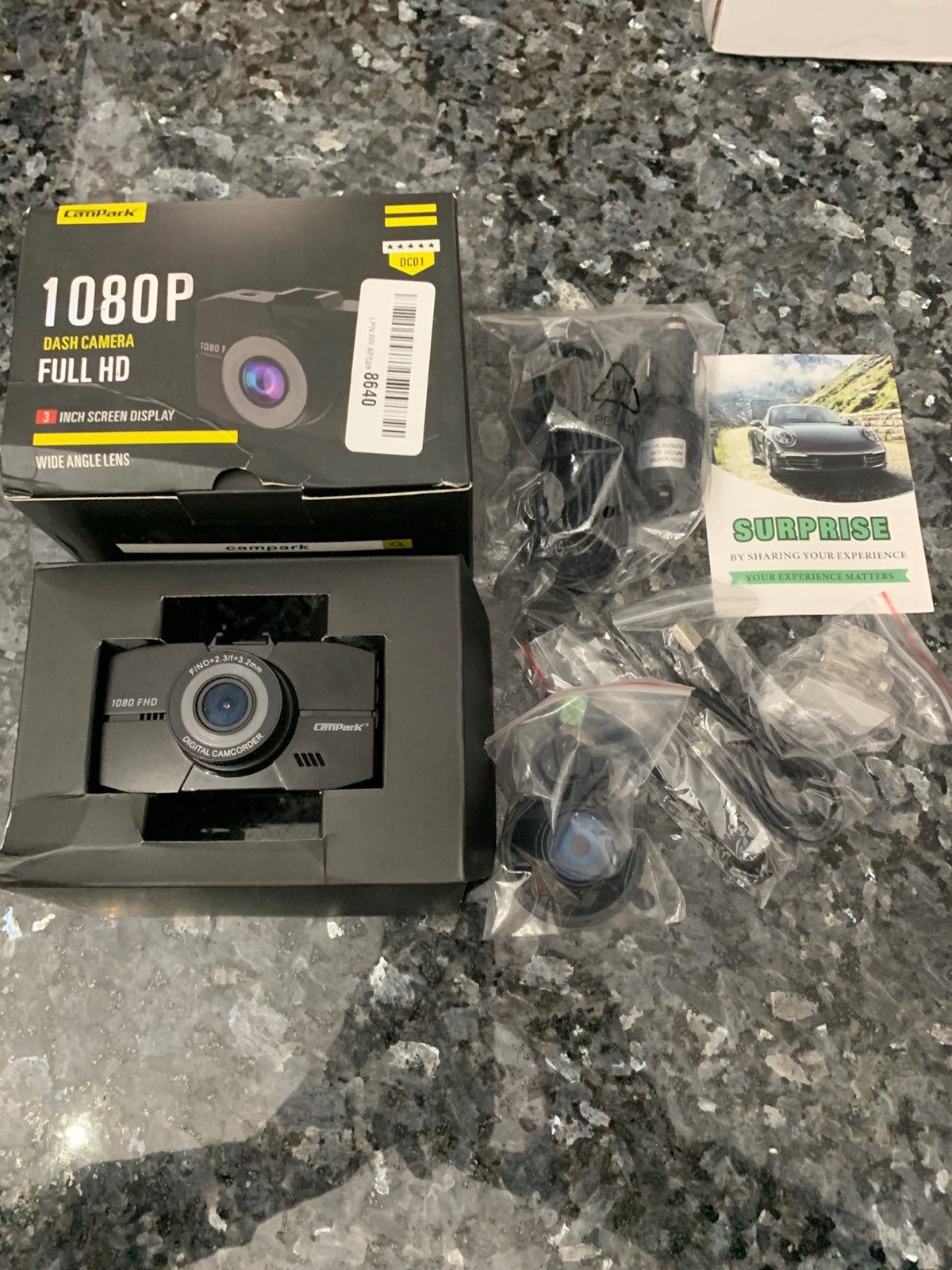 1080p full HD Dash camera