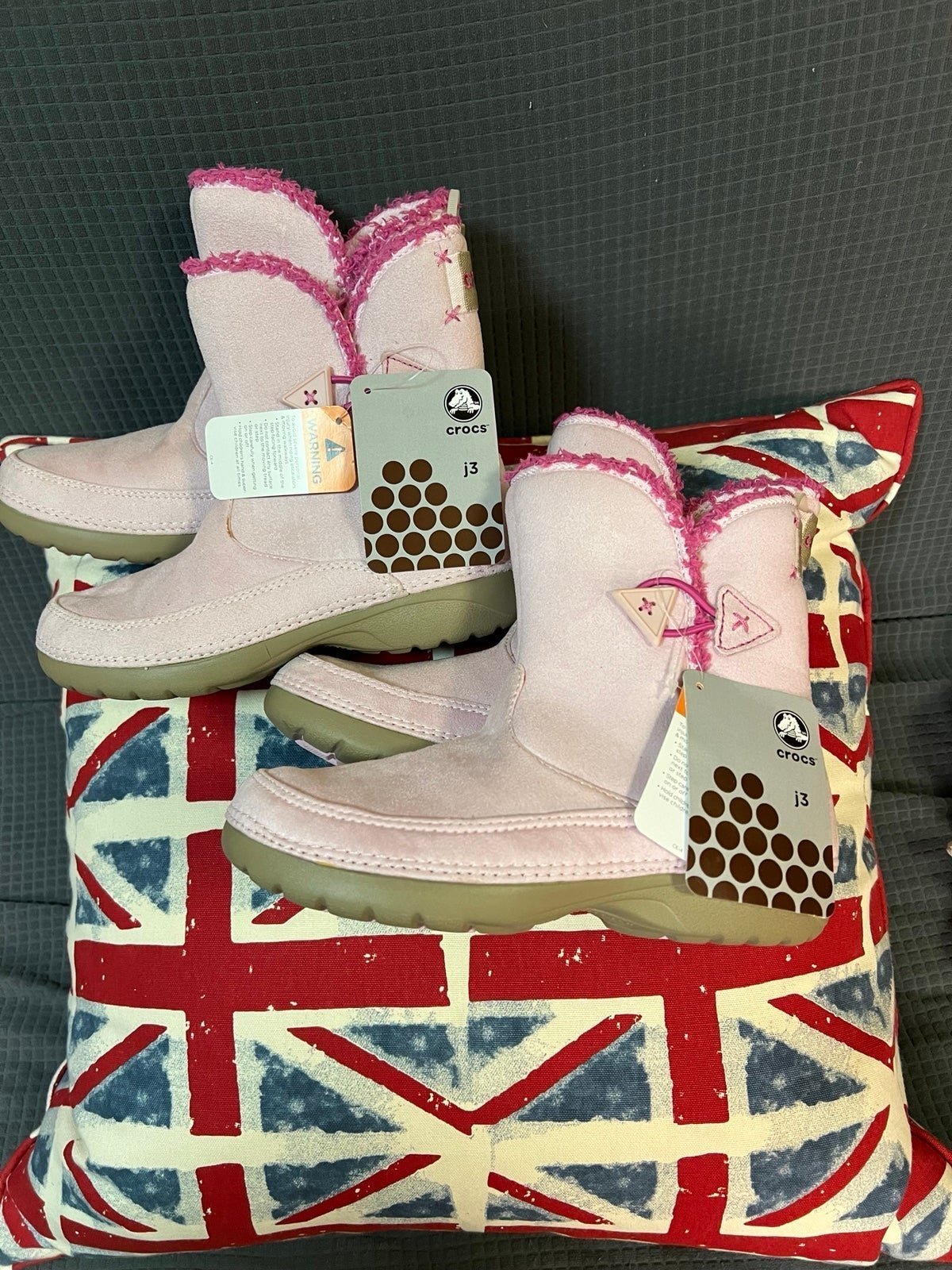 Crocs Warm Fleece Lined Winter Boots *New 2 Pairs