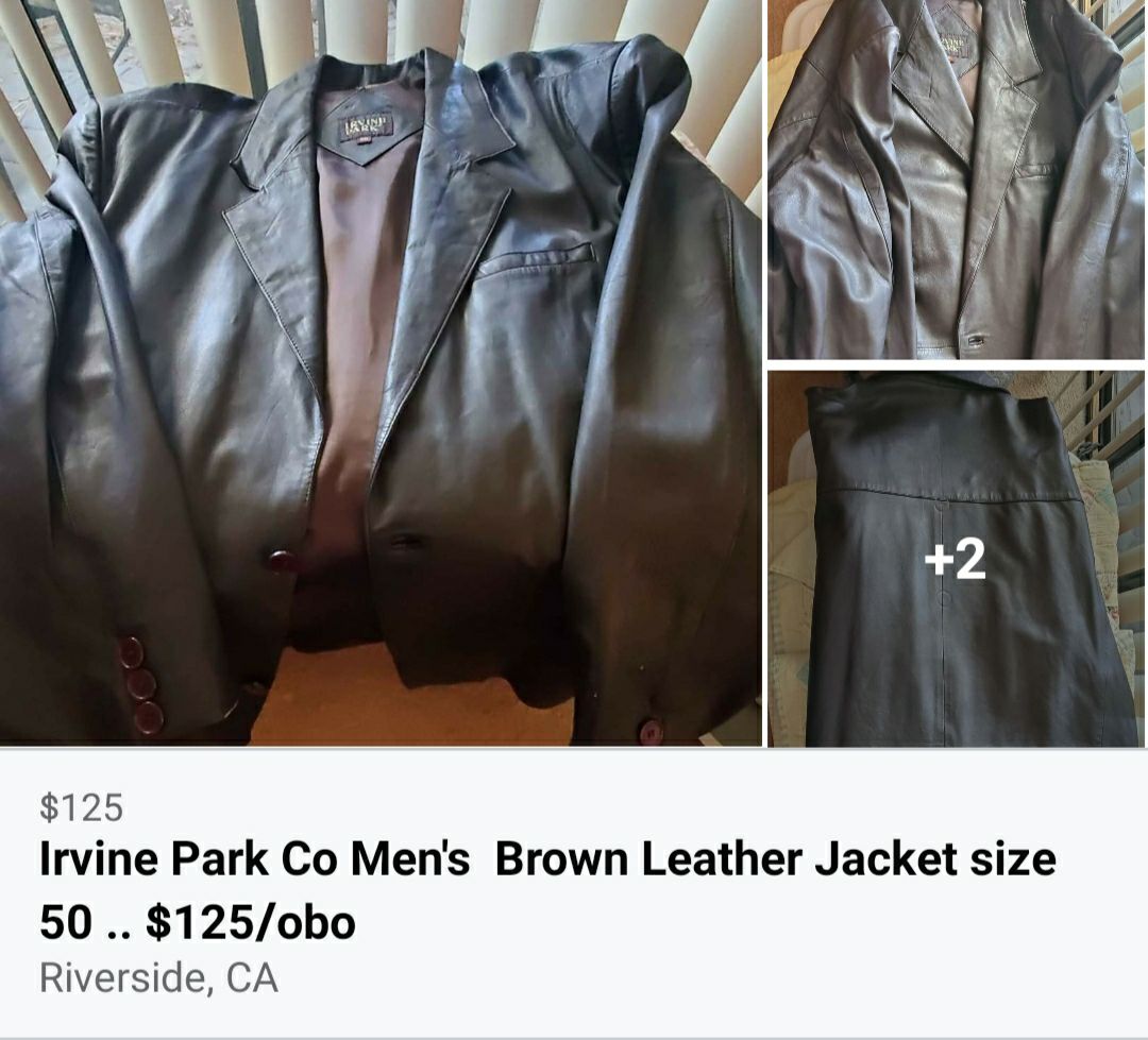 leather jacket men