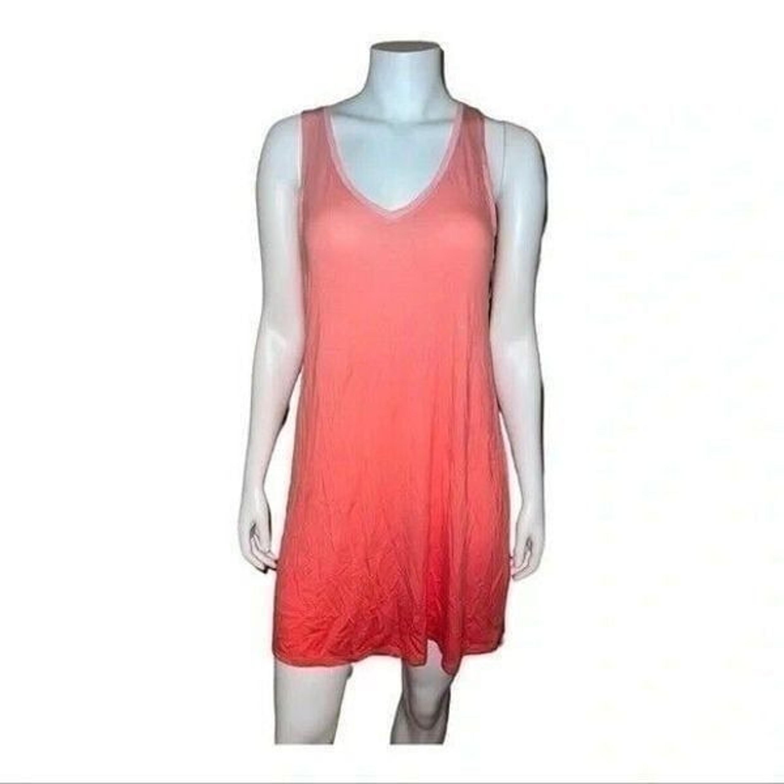 Alfani Coral Ombre Chemise Women's Chemises Nightgown Small NWT