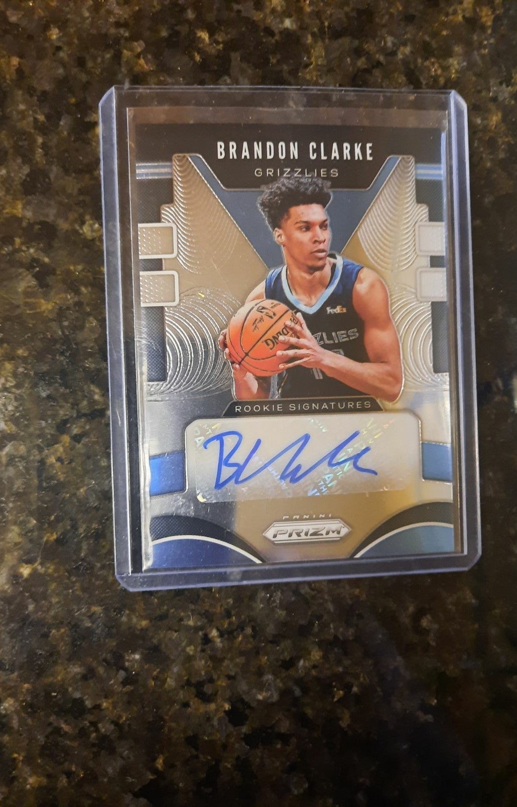Panini Brandon Clarke RC Gold auto/10 鑑定