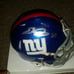 Evan Engram autographed mini helmet