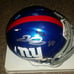 Evan Engram autographed mini helmet