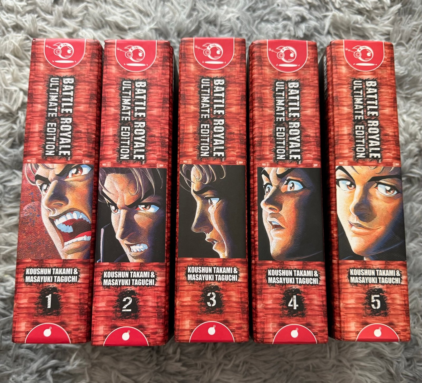 BATTLE ROYALE ULTIMATE EDITION VOLUMES 1-5 ENGLISH