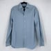 John Varvatos Blue Plaid Button Down Slim Fit Dress Shirt Size 15.5, 34/35