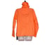 08 Lifestyle Unisex Orange Full Zip Packable Windbreaker Jacket Size S