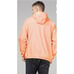 08 Lifestyle Unisex Orange Full Zip Packable Windbreaker Jacket Size S