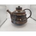 Studio Art Brown Glaze Teapot Signed B. Moore
