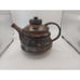 Studio Art Brown Glaze Teapot Signed B. Moore