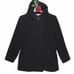 HOODED COAT BLACK JASON KOLE LG