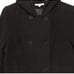 HOODED COAT BLACK JASON KOLE LG