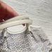 NEW COACH SIGNATURE JACQUARD SHOULDER BAG CHAMBRAY BLUE ALLIGATOR STRIPE F27734