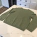 Calvin Klein Men’s Extra Fine Merino Wool Sage Green V-Neck Sweater Size L