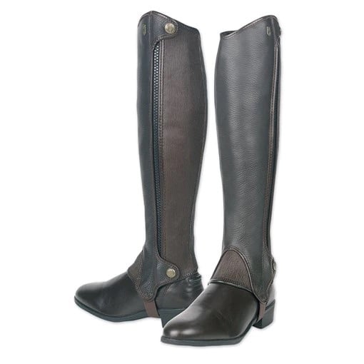 Tredstep Deluxe Half Chaps Brown 17/18