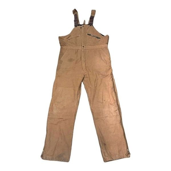 Key Imperial Work Construction Tan Cotton LL Overalls with Polyester Lining READ
