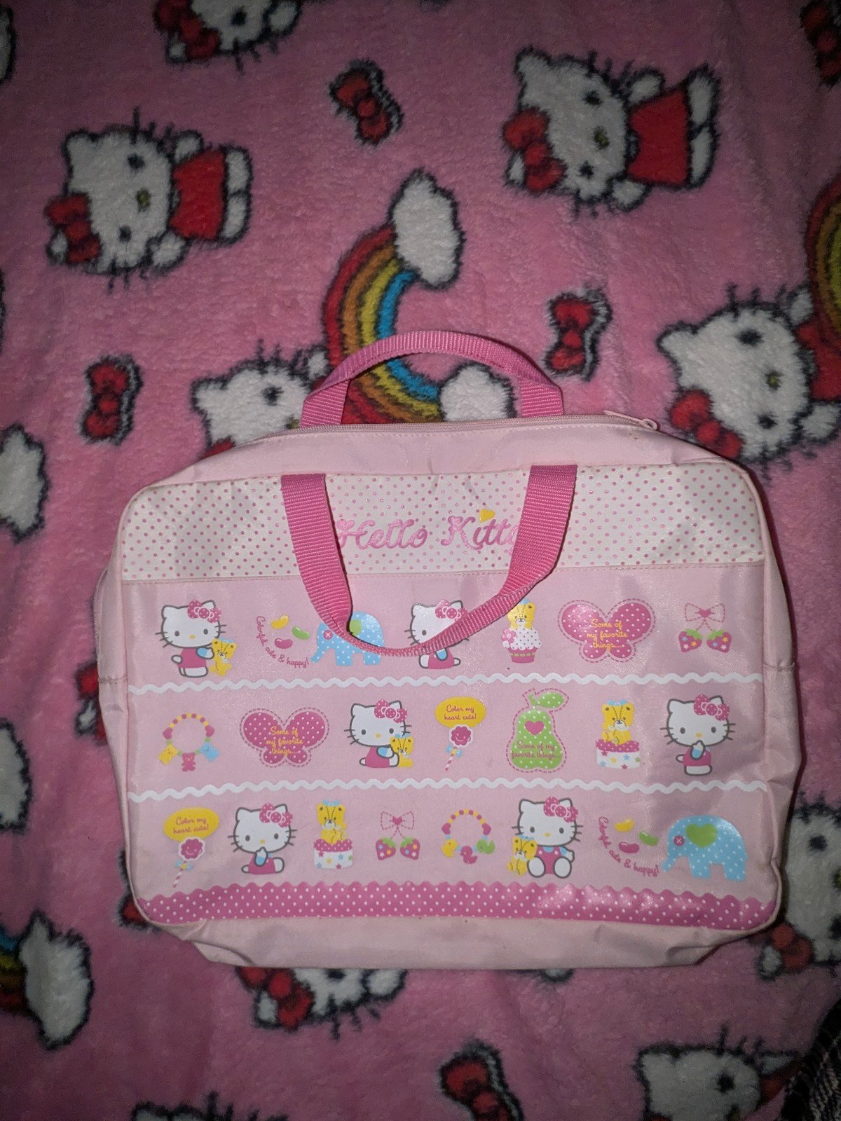 Y2K hello kitty laptop case