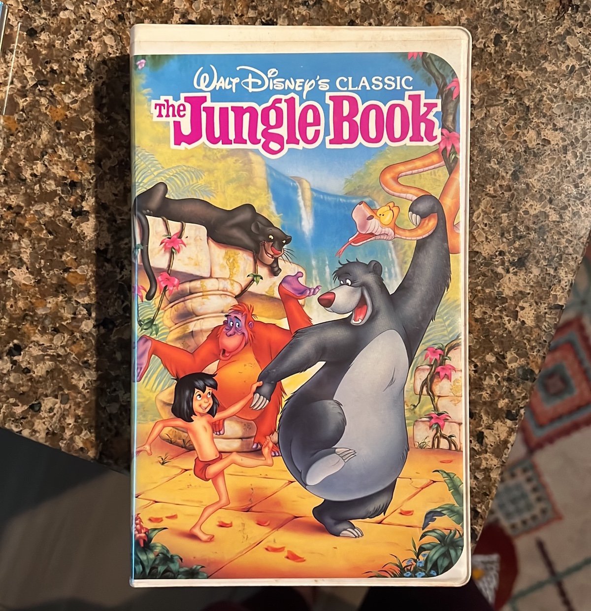 The Jungle Book (VHS 1991) Walt Disney Studios Black Diamond Series The Classics