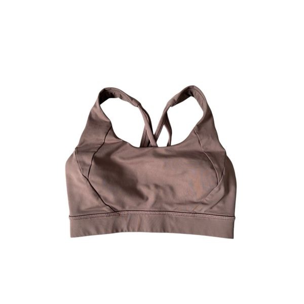Lululemon Free To Be Elevated Sports Bra Light Support size 4 Cacao