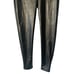 1. STATE Solid Black Faux-Leather High-Rise Ankle Length Women's Leggings Medium