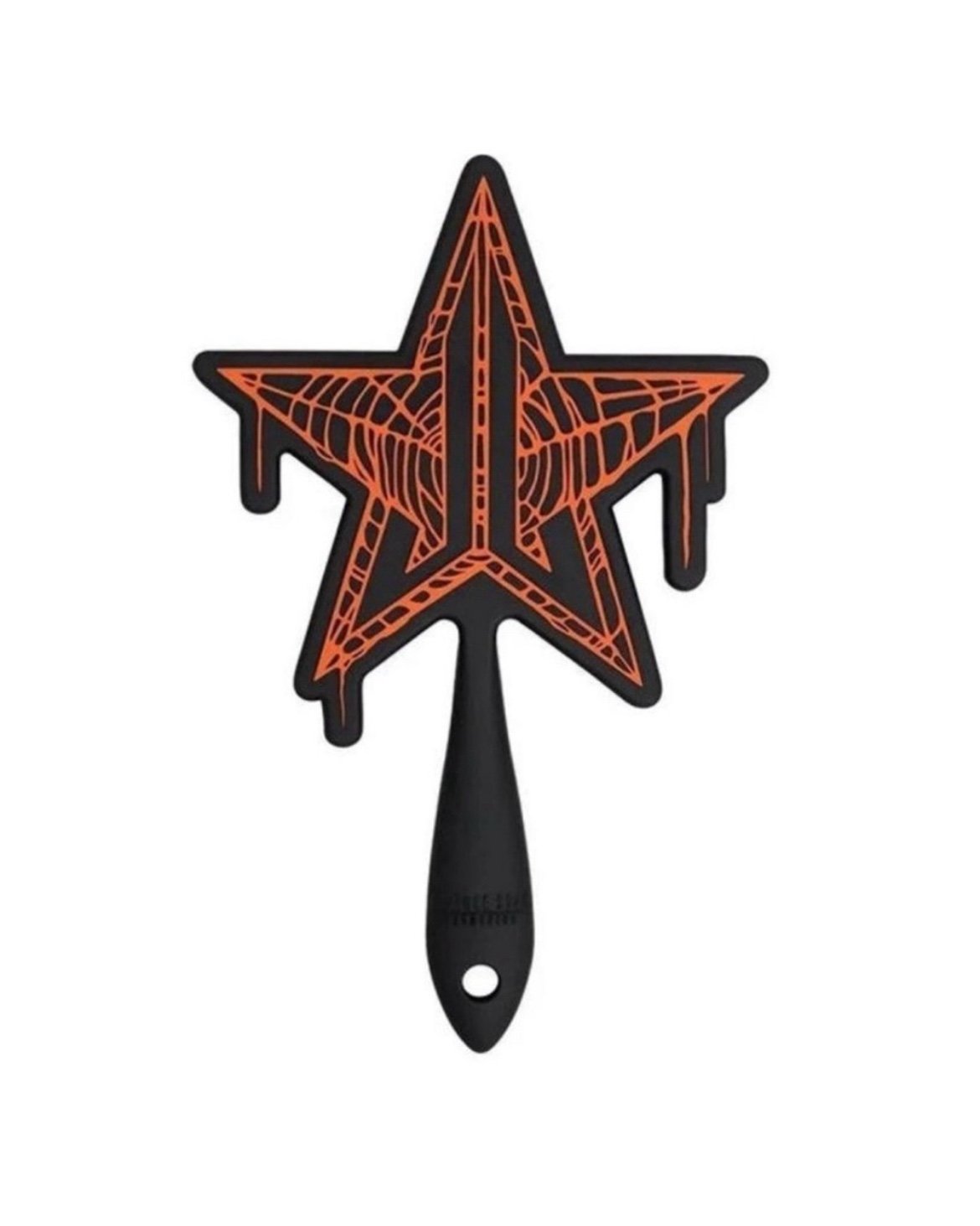 Jeffree Star Limited Edition Hand Held orange and Black mirror NWT