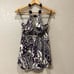 Sky Embellished Halter Top size medium y2k retro