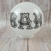 Bar vintage milk glass lamp shade sconce