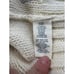 Vintage Y2K American Eagle Cardigan Sweater Womens Medium Cable Knit Fisherman