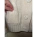 Vintage Y2K American Eagle Cardigan Sweater Womens Medium Cable Knit Fisherman