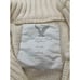 Vintage Y2K American Eagle Cardigan Sweater Womens Medium Cable Knit Fisherman