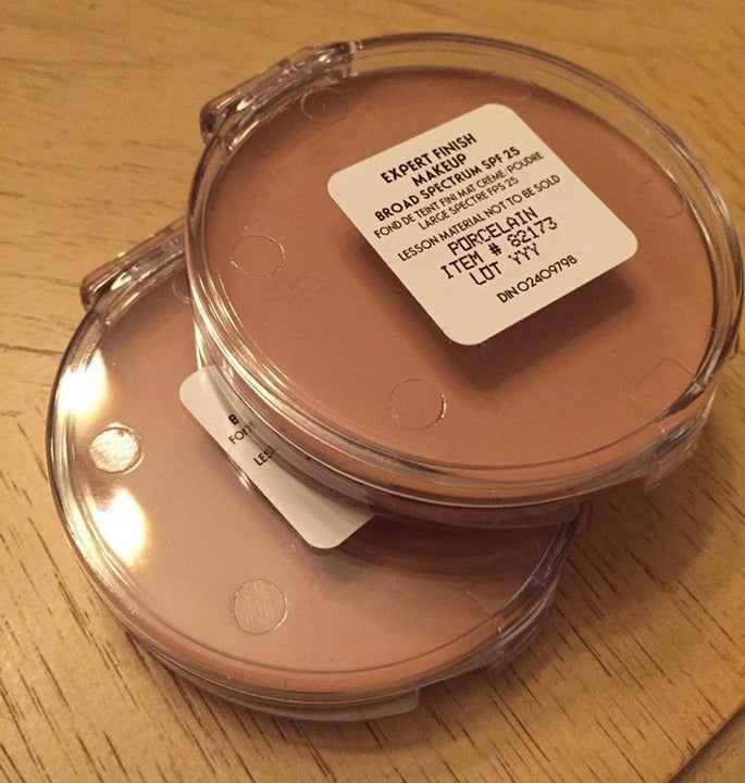 2 Merle Norman Expert Finish in PORCELAIN...NEW