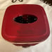 Longaberger Santa tissue box