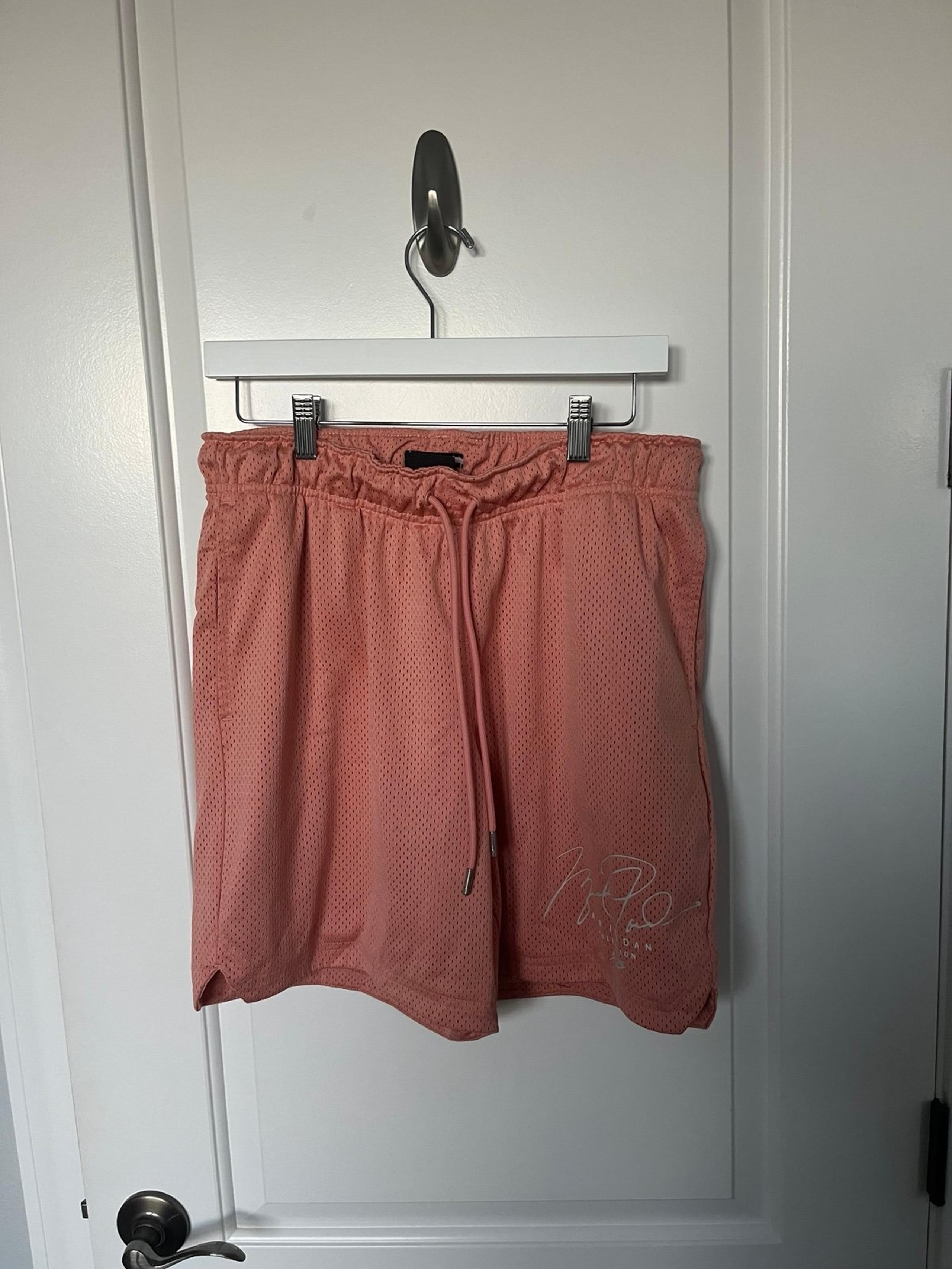Men’s Jordan Pink Mesh Shorts
