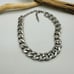 Silver Thick Link Necklace