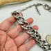 Silver Thick Link Necklace