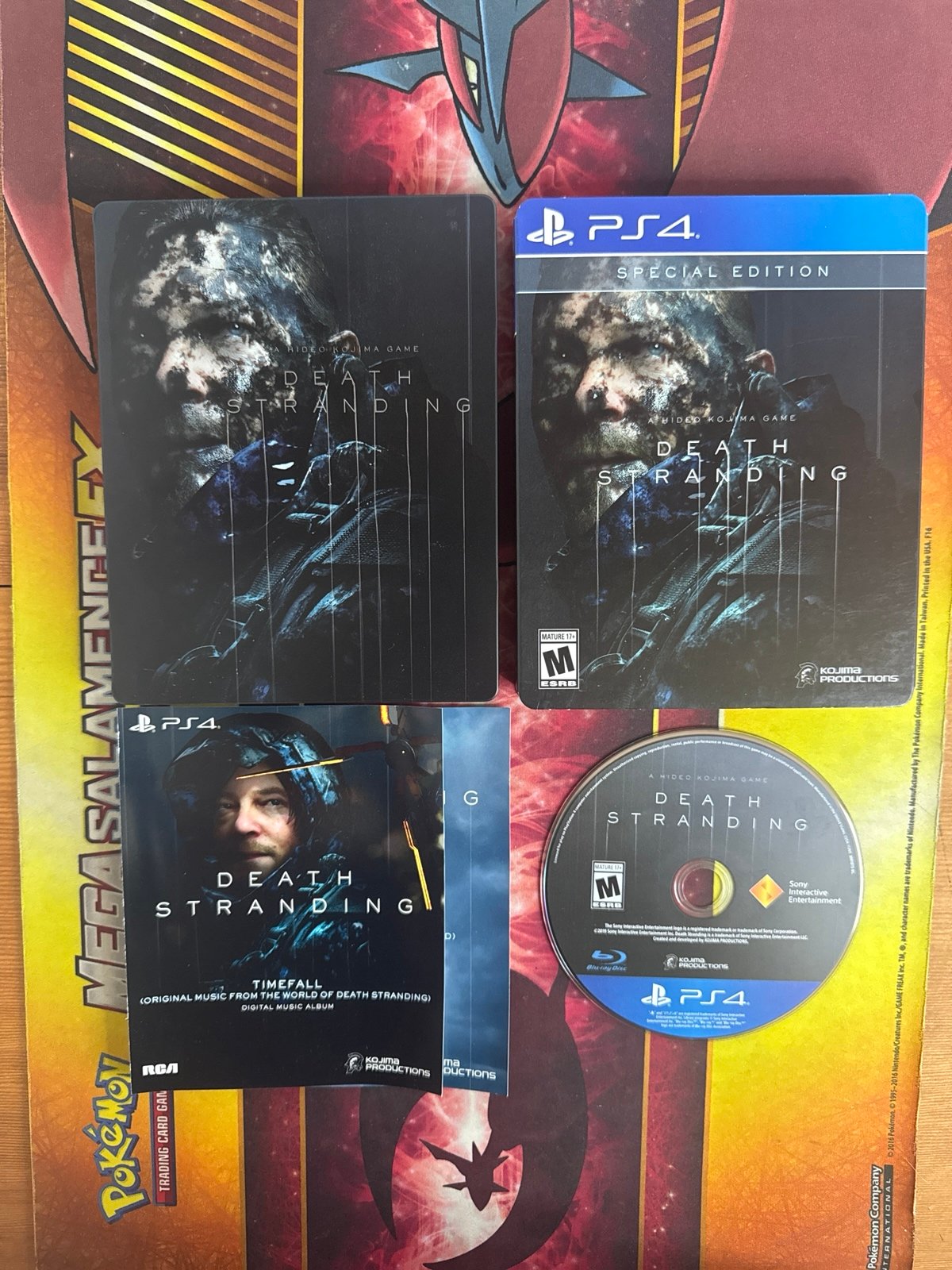 Death Stranding Special Edition PlayStation 4 PS4 Steelbook with Slipcover CIB