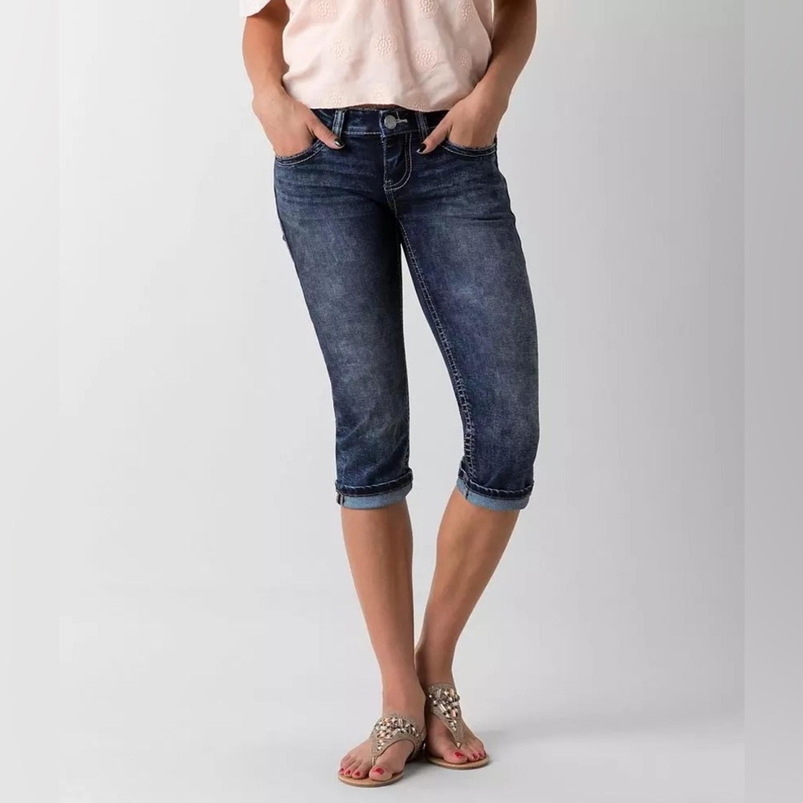 Daytrip Aries Stretch Cropped Jeans Size 26