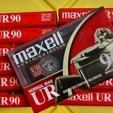 Lot of 13 MAXELL 90 minute cassettes