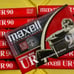 Lot of 13 MAXELL 90 minute cassettes