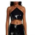 House of Harlow 1960 Black Sequin Halter Top Size Medium