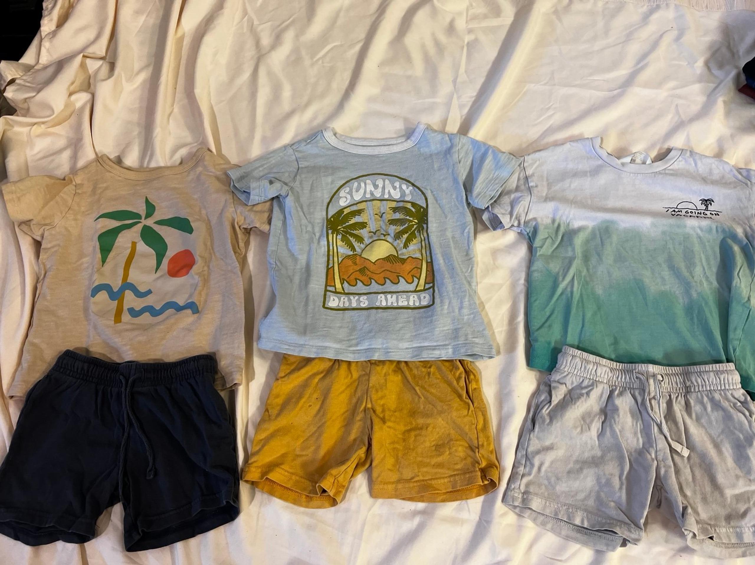 Toddler boy 3 outfit bundle