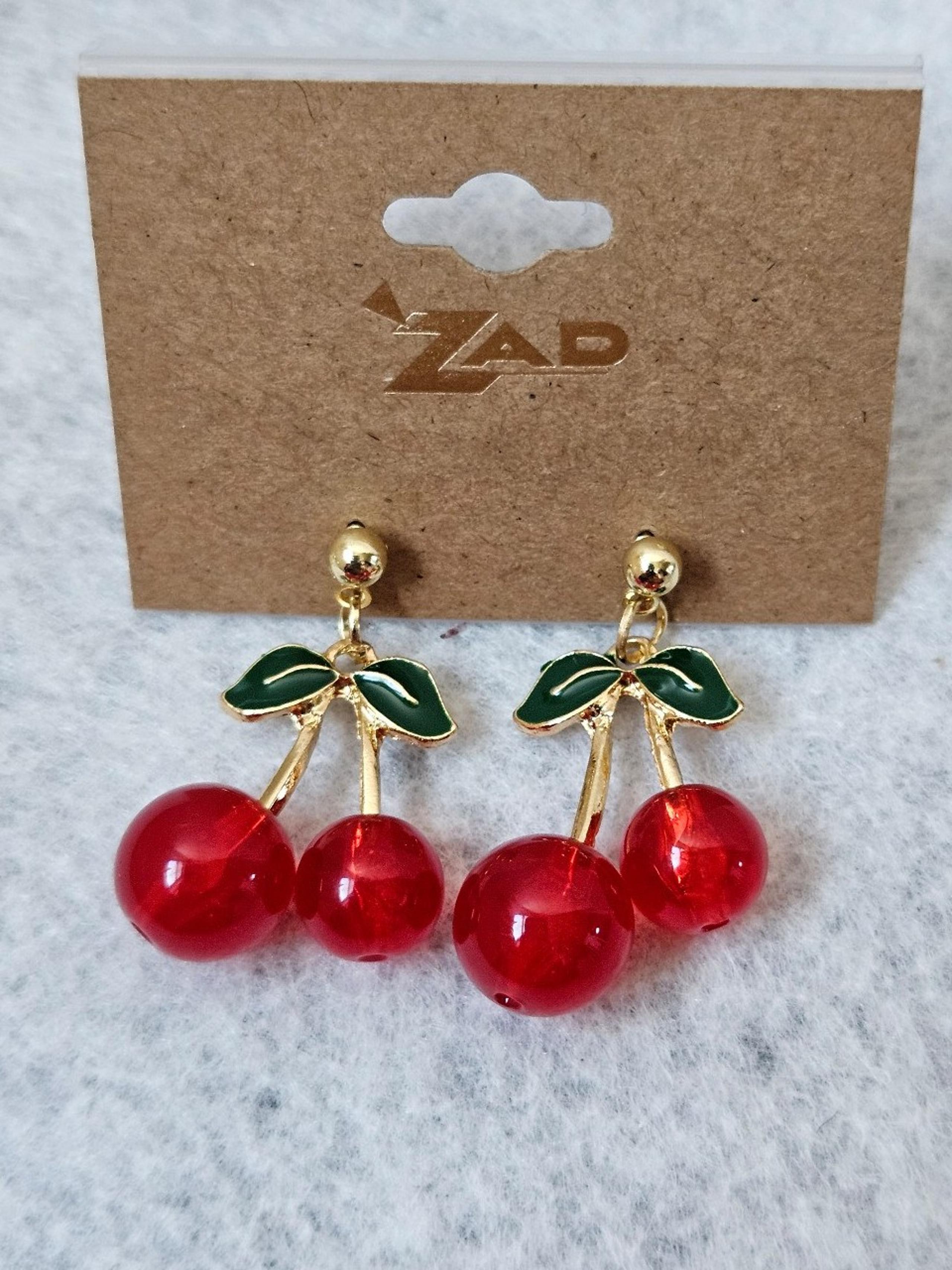 Zad Women's Cherry Drop Earrings