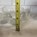 Vintage Mikasa Crystal Glass Lot from the Carmen Collection set of 3