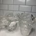 Vintage Mikasa Crystal Glass Lot from the Carmen Collection set of 3