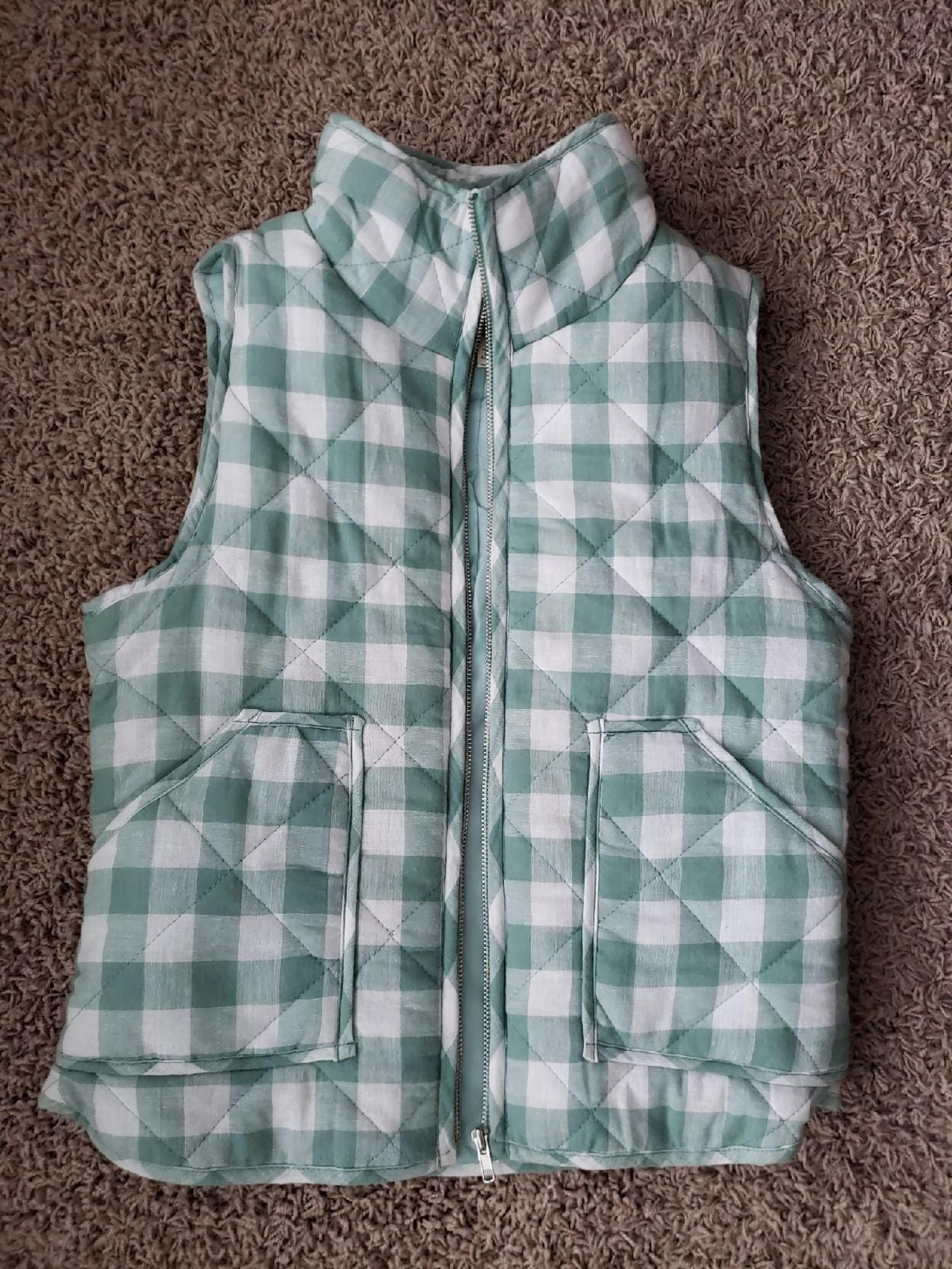 Peach Love California Gingham Vest